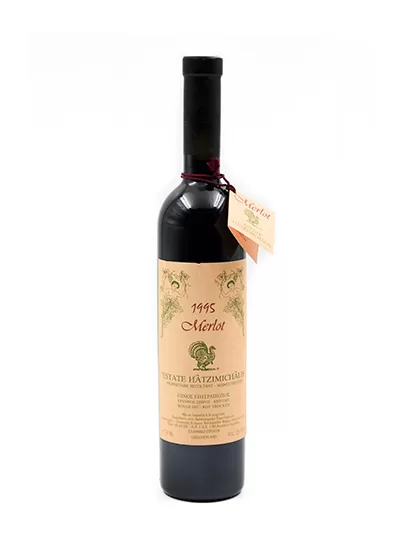 Merlot Χατζημιχάλη 1995 750ml