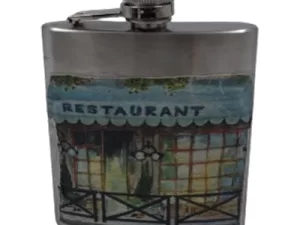 Φλασκί με χωνί ανοξείδωτο Φλασκί με χωνί ανοξείδωτο