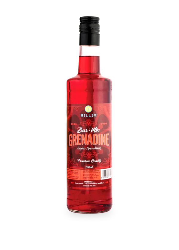 Billia Σιρόπι Γρεναδίνης 700ml Billia Σιρόπι Γρεναδίνης 700ml