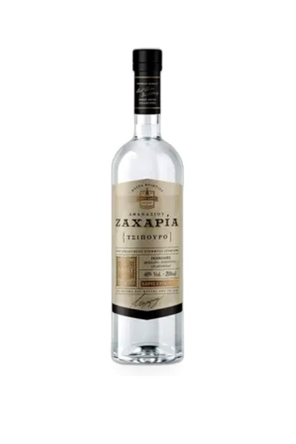 Τσίπουρο Ζαχαρία Χωρίς Γλυκάνισο 200ml