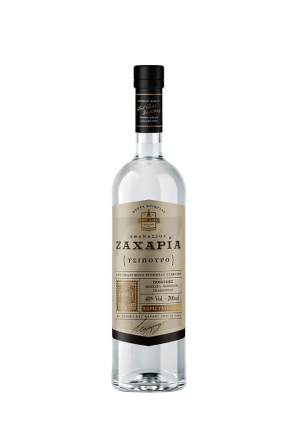 Τσίπουρο Ζαχαρία Χωρίς Γλυκάνισο 200ml Τσίπουρο Ζαχαρία Χωρίς Γλυκάνισο 200ml